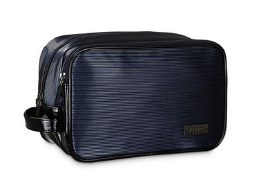China 24x15x12.5cm Mens Toiletry Bag Comfortable Hand Held Exquisite Workmanship supplier