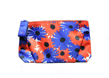 China Printed Flower Cheap Promotional Toiletry Bag Hand Carry For Women / Kids supplier