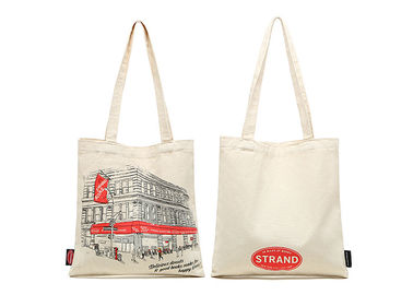 China Faddish Personalized Canvas Tote Bags Washable Environmental Protection supplier