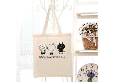 China Calico Promotional Shopping Canvas Bag Fashionable Printing 37*40 CM Size supplier