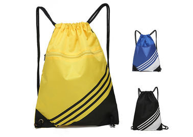 China Vibrant Sports Backpacks Multiple Colors 190T 210D Polyester With Zipper Pocket supplier