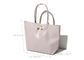 Korean Pu Leather Handbags No Lining Simple Design Mesh Pouch For Ladies supplier