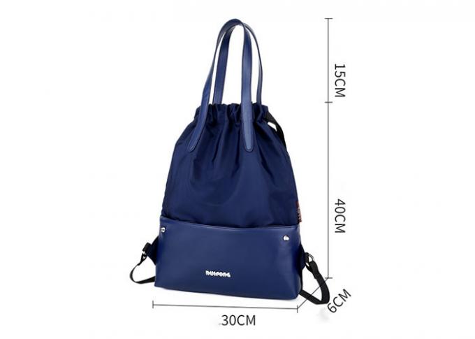drawstring school backpack