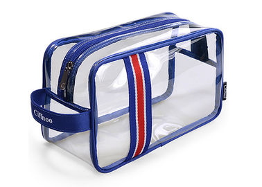 China Sport Waterproofing Transparent PVC Bag Large Capacity Multicolored For Swimming supplier
