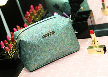 China PU Leather Material Promotional Toiletry Bag Flower Pattern Multi Color supplier