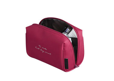 China Portable Creative Nylon Travel Cosmetic Bags Coating Plain WIth Multi Function supplier
