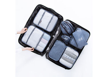 China MultiFunction Travel Storage Bags / Travel Luggage Organizer 8pcs A Set For Clothes supplier