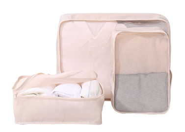 China 3 In 1 Set  Light Weight Travel Organizer Bag Cubes Polyester With Coating supplier