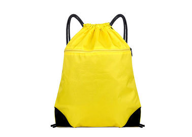 China 210d Polyester Drawstring Bag , Custom Drawstring Backpack Multi - Function supplier