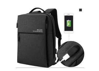 China 15.6 Inch Slim Business Laptop Backpack With USB Charging Port supplier
