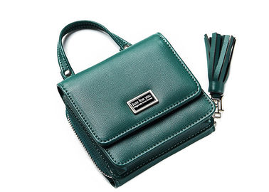 China Fashion Women Shoulder Pu Leather Bag , Small Size Tassel Crossbody Bag supplier