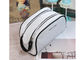 Washable PVC Leather Promotional Toiletry Bag Protable With Double Zipper supplier