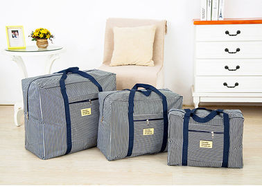 Large Capacity Shoulder Luggage Bag , Foldable Tote Bag Washable For Travel supplier