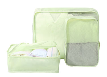 3 In 1 Set  Light Weight Travel Organizer Bag Cubes Polyester With Coating supplier