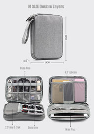 Double Layers Travel Gadget Organizer Electronics Accessories Carry Bag Digital Storage Bags supplier