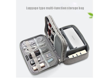 Fashion Cable Organizer Bag Digital Storage Bag Electronics Accessories Case With Disk SD Card Slots supplier