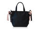 Popular Womens Tote Bags , Polyester Shoulder Bag Bow Tie Western Style supplier