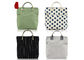 Vintage Stripe Canvas Tote Bags Sturdy Durable With Cotton Webbing Handle supplier