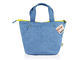 Denim Canvas Tote Bags Simple Japanese Style Light - Weight 22*22*16CM Size supplier