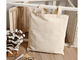 Cotton Shopping Canvas Bag Heavy Duty Simple Style With Large Capacity supplier