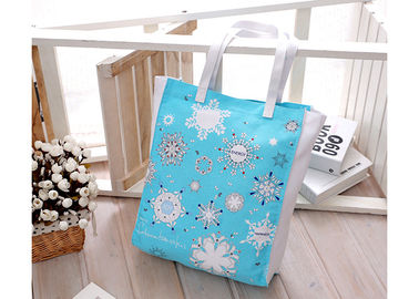 Handle Shopping Canvas Bag Fashion Promotional Eco - Friendly OEM Logo supplier