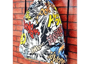 Water Resistant Sports Backpacks Wear Resistant Hot Transfer Printing supplier