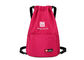 Large Sports Backpacks Nylon Material Lightweight With Front Zipper Pocket supplier