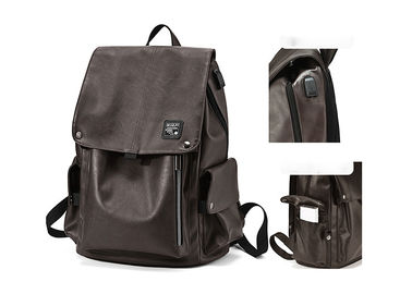 High Quality New Arrival Trend Casual Men Backpack All Black Backbag for Sale supplier