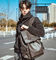 High Quality New Arrival Trend Casual Men Backpack All Black Backbag for Sale supplier
