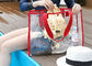 Woman Transparent PVC Bag Shoulder Handle Type For Outdoor Activities supplier