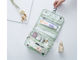 Fold Up Bathroom Toiletry Bag , Clear Hanging Bags With Larger Capacity supplier