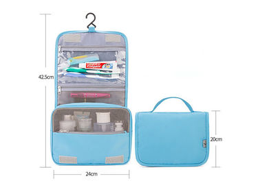 Colorful Travel Toiletry Bag 24.5x19.5 CM Size Customized Logo Accept supplier