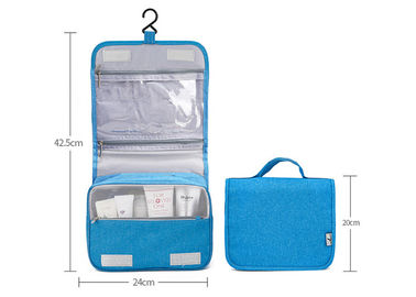 Colorful Travel Toiletry Bag 24.5x19.5 CM Size Customized Logo Accept supplier