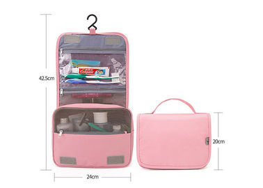 Colorful Travel Toiletry Bag 24.5x19.5 CM Size Customized Logo Accept supplier