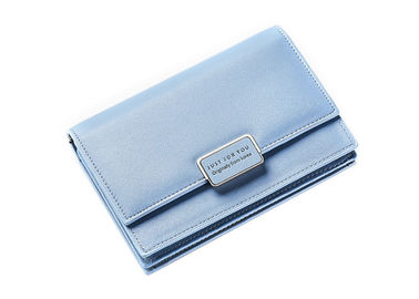 Envelope Women Pu Leather Bag Small Size Oem Odm Service For Change / Card supplier